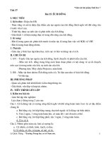 Giáo án Sinh học lớp 7 bài Ếch đồng