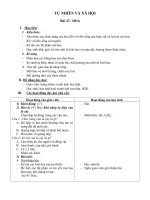Giáo án điện tử môn Tự nhiên và Xã hội lớp 3 bài “Hoa”