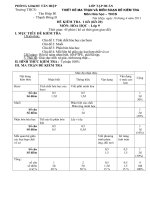 Đề kiểm tra số 2 - Hóa lớp 9