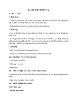 Giáo án điện tử môn Sinh học lớp 12 bài “Hệ sinh thái”