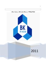 Báo cáo mô hình quản lý khách sạn