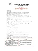 Bài 11: tiến hóa hệ vận động. vệ sinh hệ vận đông