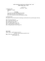 Kiểm tra định kì lần 4 môn toán lớp 1