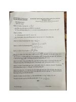 Đề thi thử THPT Quốc gia môn Toán năm 2015 trường THPT Marie Curie, Thành phố Hồ Chí Minh