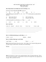 kiểm tra định kì môn toán lớp 5