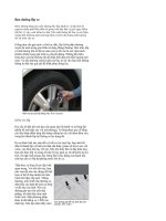 Bảo dưỡng lốp xe ô tô