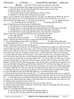 Bo de on thi ĐH 1-4