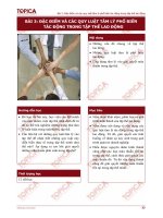 ĐẶC ĐIỂM VÀ CÁC QUY LUẬT TÂM LÝ PHỔ BIẾN TÁC ĐỘNG TRONG TẬP THỂ LAO ĐỘNG