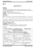 giáo án môn Vật lý lớp 9 bài “Kính lúp