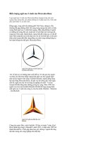 Biểu tượng ngôi sao 3 cánh của Mercedes-Benz