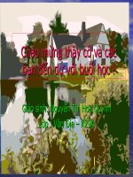 bài 3.quần cư.đô thị hoá