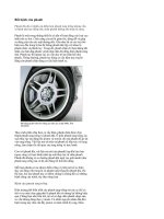 Bắt bệnh của phanh ô tô