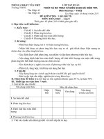 Đề kiểm tra số 2 - Hóa học lớp 8