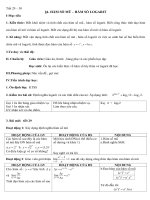 Giáo án điện tử môn Toán lớp 12 bài “Hàm số mũ và hàm số Logarit”