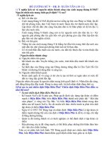 ĐỀ CƯƠNG SỬ 9 HK II