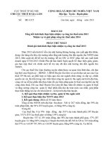 luận văn chuyên ngành thuế HVTC đề tài  Tổng kết tình hình thực hiện nhiệm vụ công tác thuế năm 2013 Nhiệm vụ và giải pháp công tác thuế năm 2014  huyện gia lâm