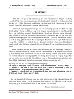 báo cáo thực tập khoa kế toán tại công ty TNHH một thành viên cơ khí 17