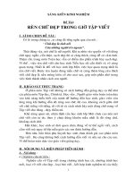 Rèn chữ viết trong giờ tập viết