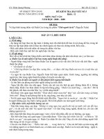 ĐỀ VÀ ĐÁP MỘT BÀI NGHỊ LUẬN XÃ HỘI