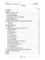 BÀI DỰ THI CUỘC THI PHƯƠNG PHÁP HỌC TẬP BẬC ĐẠI HỌC HIỆU QUẢ NHÓM TẦM NHÌN MỚI