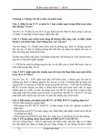 đề cương ôn thi môn kiểm toán căn bản