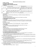 đề cương ôn tập địa lí 9-HKII