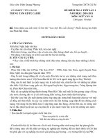 ĐỀ LUU BIET KHI XUAT DUONG_DAP AN