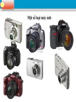 Một số loại máy ảnh