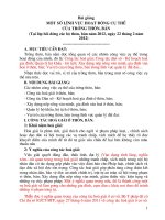 Bài giảng  Một số lĩnh vực hoạt động cụ thể  của trưởng thôn, bản