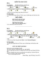 Bộ đề KT HK II tin 6