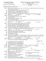 đề thi thử hk2 và bài tập ôn tập