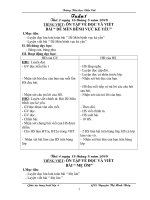 Buổi học thứ 2 môn toán lớp 4 (Từ tuần 1-14)