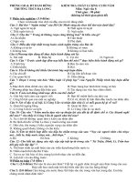 Đề thi học ngữ văn 8 kì II