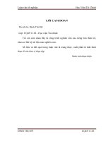 luận văn chuyên ngành tài chính doanh nghiệp đề tài tình hình thực hiện lợi nhuận và các biện pháp phấn đầu tăng lợi nhuận ở công ty cổ phần đầu tư và xây dựng số 4