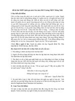 Đề thi thử Quốc gia năm 2015 môn Ngữ Văn trường THPT Thống Nhất