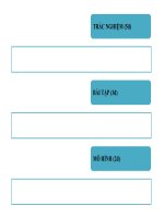 HƯỚNG dẫn ôn THI kinh tế vĩ mô QTL36