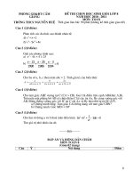 De thi hoc sinh gioi toan 8 nam hoc 2010-2011 va dap an