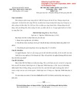 Đề thi thử đại học môn Văn 2015 lần 1 THPT Hàn Thuyên, Bắc Ninh