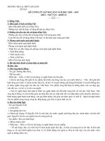 ĐỀ CƯƠNG ÔN TẬP HKII VĂN 10