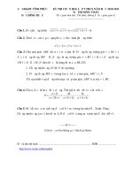 Đề thi HSG toán 9 - Vĩnh Phúc-2011