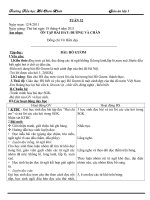 Giáo án tuần 32 lớp 1