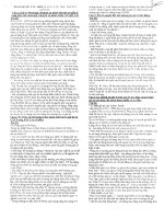 Ngân hàng câu hỏi lịch sử học thuyết kinh tế