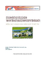 SỰ ẢNH HƯỞNG TÍCH CỰC VÀ TIÊU CỰC CỦA VIỆC HÌNH THÀNH VÀ PHÁT TRIỂN KHU ĐÔ THỊ SẢN XUẤT LÊN THÀNH PHỐ VỀ MẶT PHÁT TRIỂN KHÔNG GIAN ĐÔ THỊ