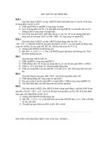 BÀI TẬP ÔN TẬP HÌNH HỌC KIỂM TRA 1 TIẾT 11NC HỌC KÌ 2