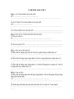 BỘ ĐỀ BỒI  DƯỠNG HSG LỚP 2