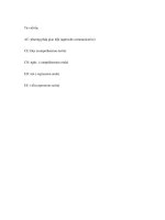Sáng kiến kinh nghiệm: Kết hợp các phương pháp dạy nghe hiểu và nói trong tiết dạy đọc hiểu tiếng pháp lớp 10 ADO 1