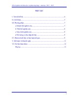 Đề tài nghiên cứu khoa học sư phạm ứng dụng: chủ động phối hợp giữa lãnh đạo nhà trường – giáo viên chủ nhiệm – giáo viên bộ môn – cha mẹ học sinh – học sinh sẽ nâng cao kết quả các hội thi của học sinh lớp 9 trường Tiểu học và THCS Mỹ Xương