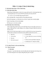 thảo luận tâm lý kinh doanh POnd đề tài tâm lý khách hàng