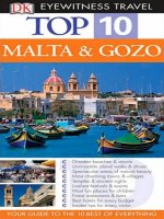 Malta and Gozo Eyewitness Travel Top 10