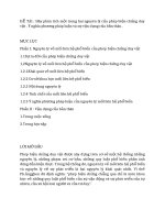 thảo luận triết học VCU đề tài Hãy phân tích một trong hai nguyên lý của phép biện chứng duy vật . Ý nghĩa phương pháp luận và sự vận dụng của bản thân .